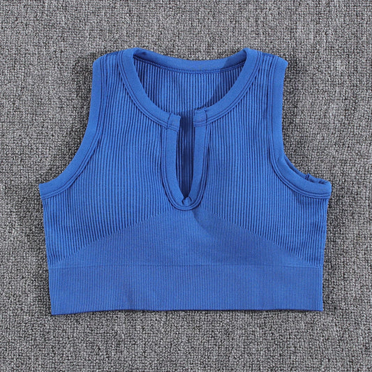 1/2/3/4/5PCS Gym Leggings Women Pants Sets Thread Sexy Sport Autumn T-Shirt Sets Seamless Outdoors Activewear Suit Tank Top