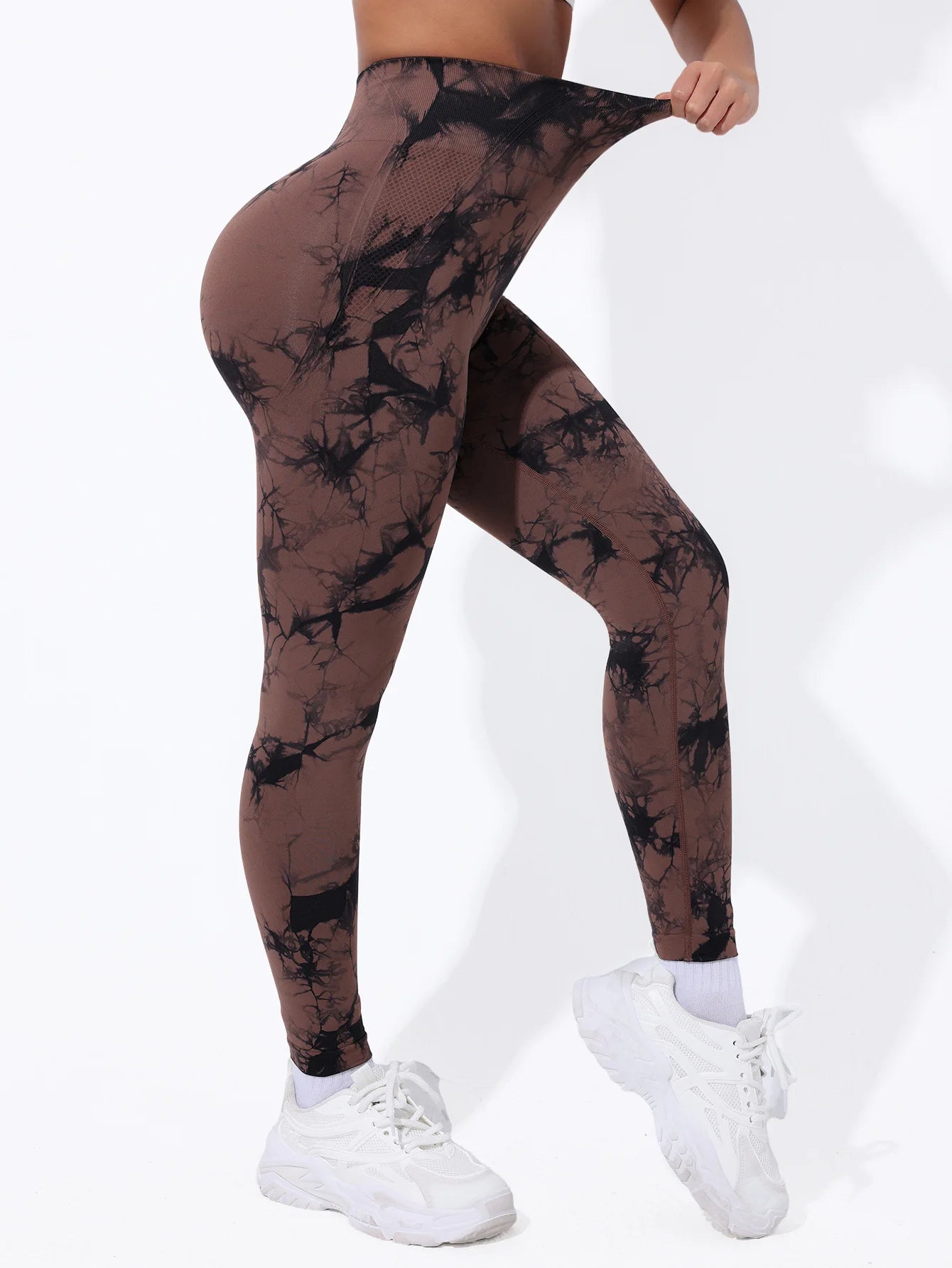 Tie Dye Yoga Pants Sport Leggings Women Seamless High Waist Push Up Woman Tights Fitness Workout Leggings Gym Clothing