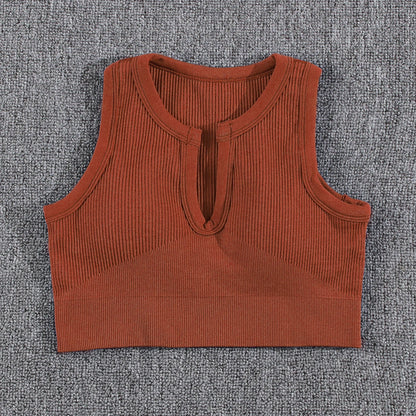 1/2/3/4/5PCS Gym Leggings Women Pants Sets Thread Sexy Sport Autumn  T-Shirt Sets Seamless Outdoors Activewear Suit Tank Top