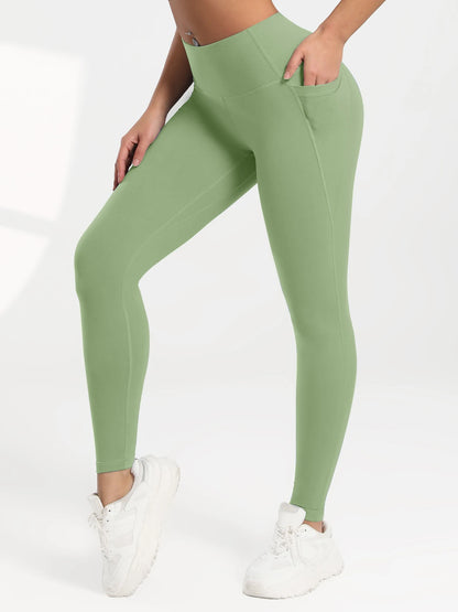 Pockets Fitness Gym Leggings Women Skinny Stretch Autumn Sport Leggings Women Casual Mallas Fashion Outdoors Pants