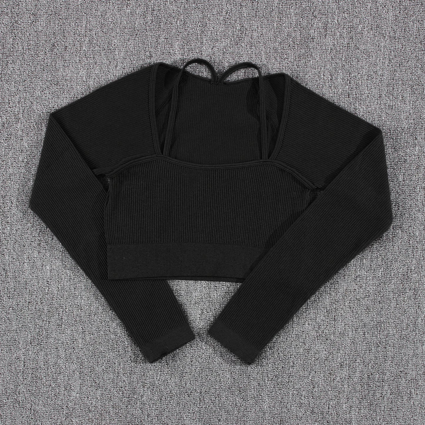 1/2/3/4/5PCS Gym Leggings Women Pants Sets Thread Sexy Sport Autumn  T-Shirt Sets Seamless Outdoors Activewear Suit Tank Top