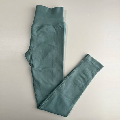 Impact Leggings Women Seamless Yoga Legging Gym Legging Workout Yoga Pants Low Ribbed Band Butt Lifting Sport Tights