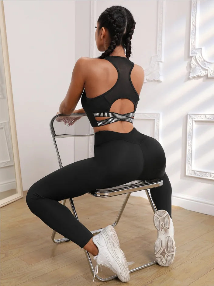 Leggings For Fitness Seamless Legging Sport Woman Solid Push Up High Waist Leggings Scrunch Butt Sport Yoga Pant