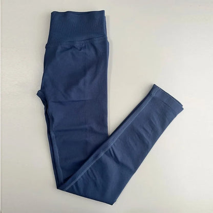 Impact Leggings Women Seamless Yoga Legging Gym Legging Workout Yoga Pants Low Ribbed Band Butt Lifting Sport Tights